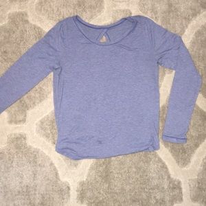 Lululemon open back long sleeve top